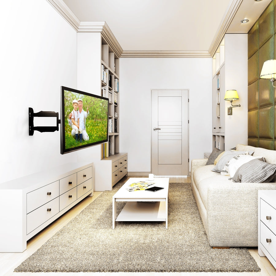 Life-Style Image for Kanto M300W Wall Mount for Flat Panel Display - White