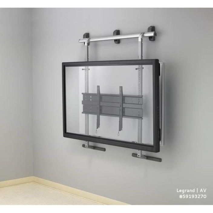 Alternate-Image2 Image for Chief Over-The-Whiteboard Interactive Display Wall Mount - For 42-100 Inch Displays - VESA Flat Panel Mount - Silver