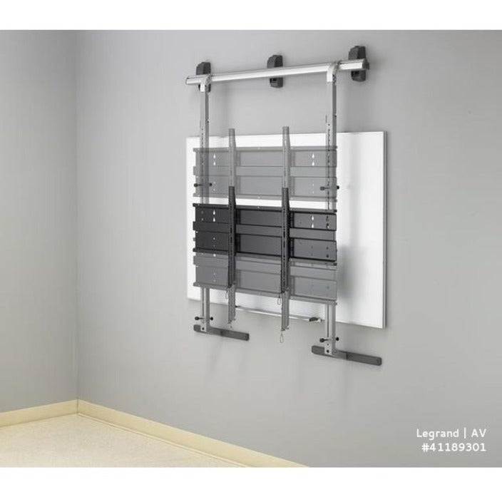 Alternate-Image1 Image for Chief Over-The-Whiteboard Interactive Display Wall Mount - For 42-100 Inch Displays - VESA Flat Panel Mount - Silver