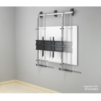 Alternate-Image3 Image for Chief Over-The-Whiteboard Interactive Display Wall Mount - For 42-100 Inch Displays - VESA Flat Panel Mount - Silver