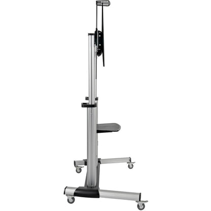 Alternate-Image4 Image for Eaton Tripp Lite Series Heavy-Duty Rolling TV Stand, Height Adjustable, 60" - 100" Screens