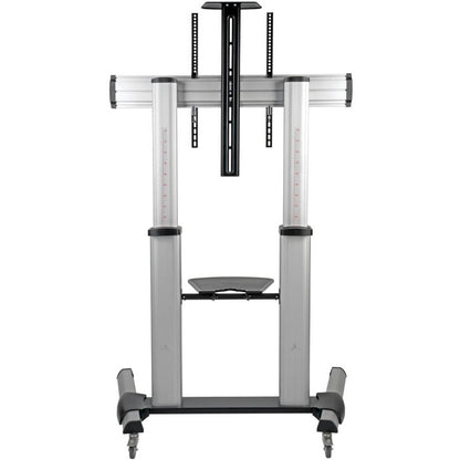 Rear Image for Eaton Tripp Lite Series Heavy-Duty Rolling TV Stand, Height Adjustable, 60" - 100" Screens