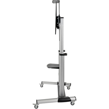 Alternate-Image5 Image for Eaton Tripp Lite Series Heavy-Duty Rolling TV Stand, Height Adjustable, 60" - 100" Screens