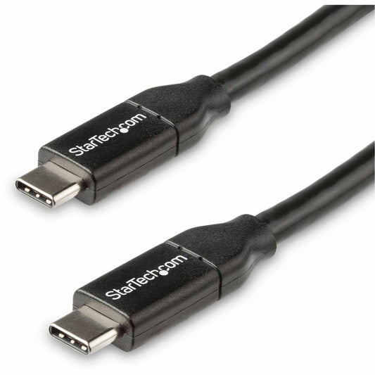 Main Image for StarTech.com 0.5m USB C to USB C Cable w/ 5A PD - M/M - USB 2.0 - USB-IF Certified - USB Type C Cable - USB C Charging Cable - USB C PD Cable