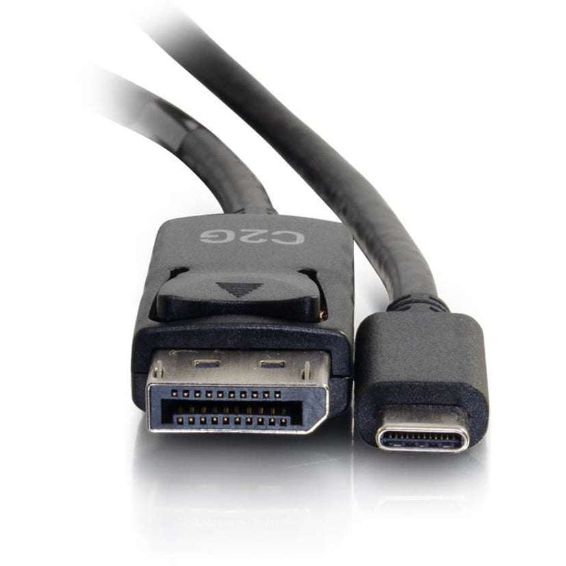 Alternate-Image3 Image for C2G 6ft USB C to DisplayPort Cable - 4K 30Hz