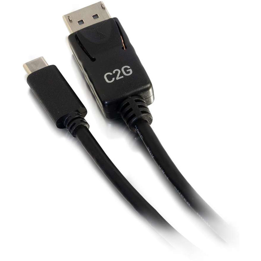 Alternate-Image4 Image for C2G 6ft USB C to DisplayPort Cable - 4K 30Hz