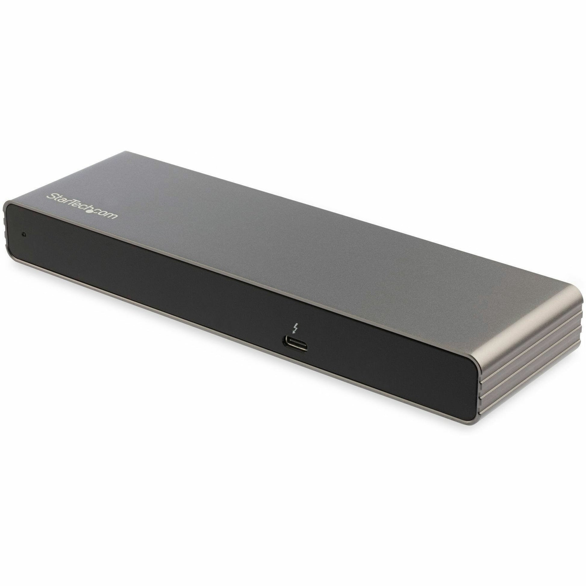 Main Image for StarTech.com Thunderbolt 3 Dock, Dual 4K 60Hz Monitor TB3 Docking Station with DisplayPort, HDMI & 1080p VGA, 85W Power Delivery, TAA