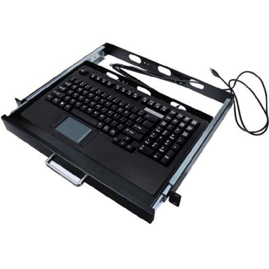 Left Image for Adesso Touchpad Keyboard with Rackmount