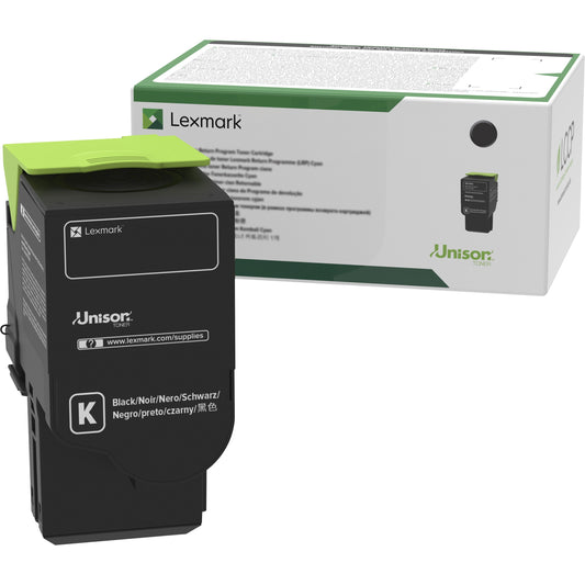 Main Image for Lexmark Unison Original High Yield Laser Toner Cartridge - Black - 1 Each