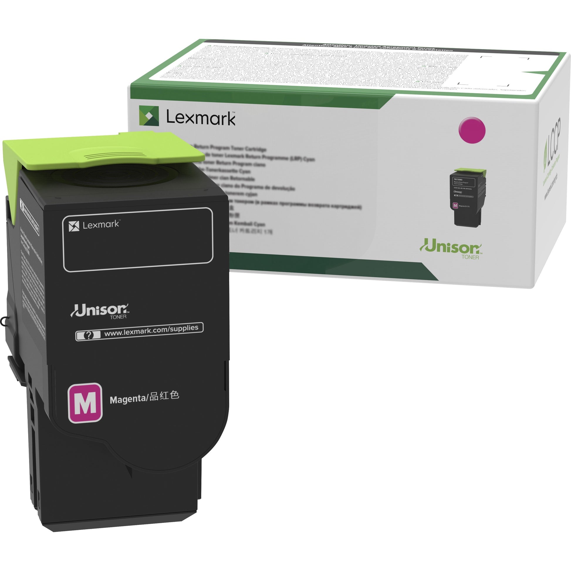 Main Image for Lexmark Unison Original Ultra High Yield Laser Toner Cartridge - Magenta - 1 Each