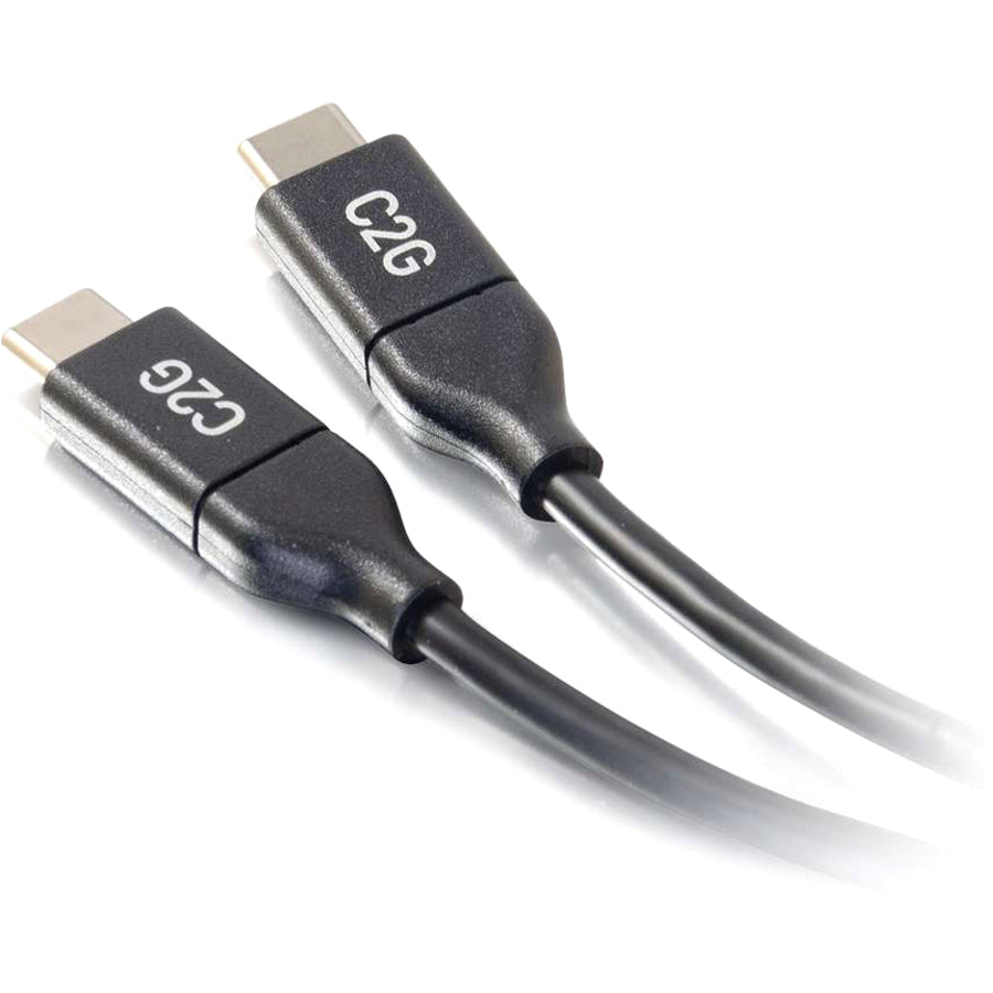 Alternate-Image1 Image for C2G 6ft USB C Cable - USB 2.0 5A - M/M