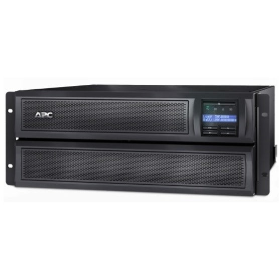 Left Image for APC Smart-UPS X, Line Interactive,3kVA,Rack/tower convert 4U,208V,2x L6-20R NEMA+4x C13 IEC+2x C19 IEC, SmartSlot,Extended runtime,Short depth [TAA]