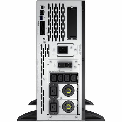 Alternate-Image1 Image for APC Smart-UPS X, Line Interactive,3kVA,Rack/tower convert 4U,208V,2x L6-20R NEMA+4x C13 IEC+2x C19 IEC, SmartSlot,Extended runtime,Short depth [TAA]
