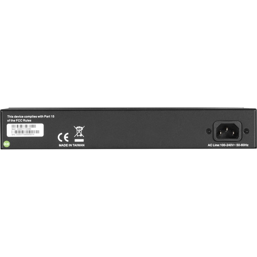 Alternate-Image2 Image for Black Box Gigabit Ethernet Managed Switch - (24) RJ-45, (2) SFP