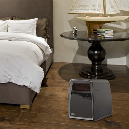 Alternate-Image4 Image for Lasko Cool-Touch Infrared Quartz Heater with Remote Control