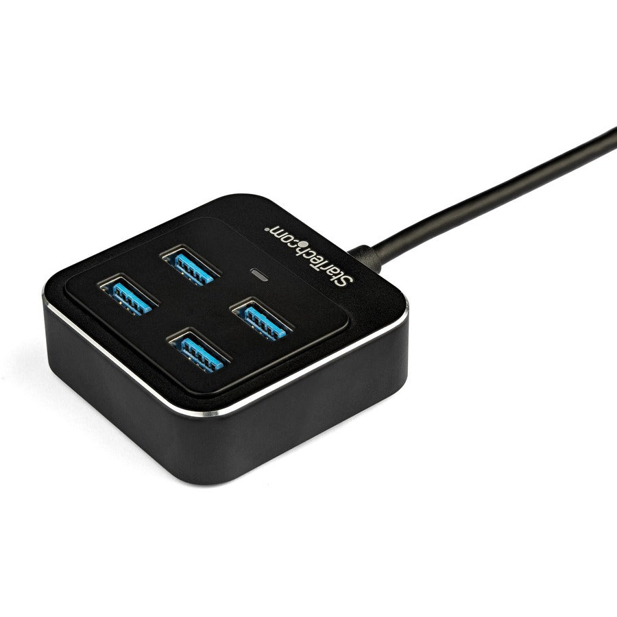 Alternate-Image2 Image for StarTech.com 4 Port USB C Hub - USB-C to 4xUSB-A - 10Gbps USB 3.2 Gen 2 Type-C Hub - USB Bus Powered - Portable/Laptop USB Adapter Hub