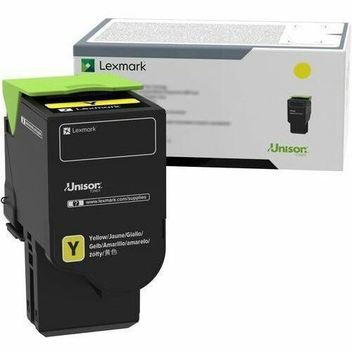 Main Image for Lexmark Unison Original Extra High Yield Laser Toner Cartridge - Yellow Pack