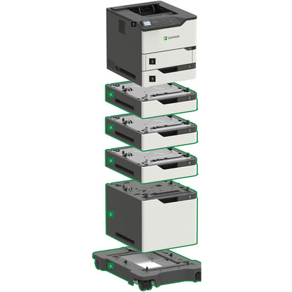 Alternate-Image1 Image for Lexmark MS820 MS821dn Desktop Laser Printer - Monochrome