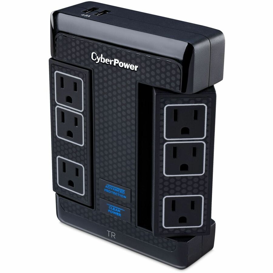 Alternate-Image7 Image for CyberPower HT600WSU2A Premier Home Theater 6 - Outlet Surge with 1680 J