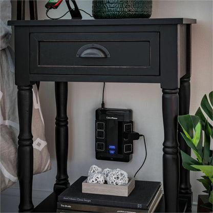 Alternate-Image10 Image for CyberPower HT600WSU2A Premier Home Theater 6 - Outlet Surge with 1680 J