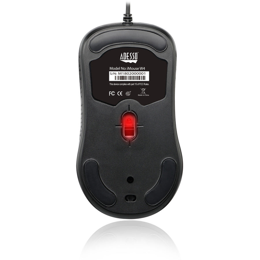 Alternate-Image4 Image for Adesso iMouse W4 Waterproof Antimicrobial Optical Mouse