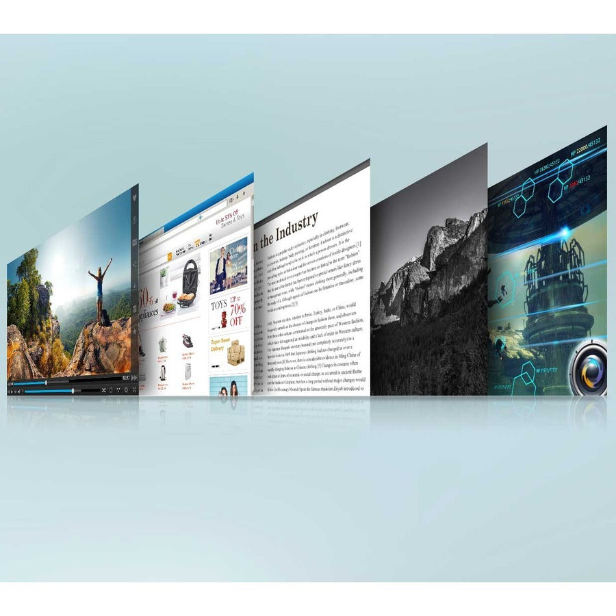 Alternate-Image9 Image for ViewSonic VX3276-MHD 32 Inch 1080p Widescreen IPS Monitor with Ultra-Thin Bezels, Screen Split Capability HDMI and DisplayPort