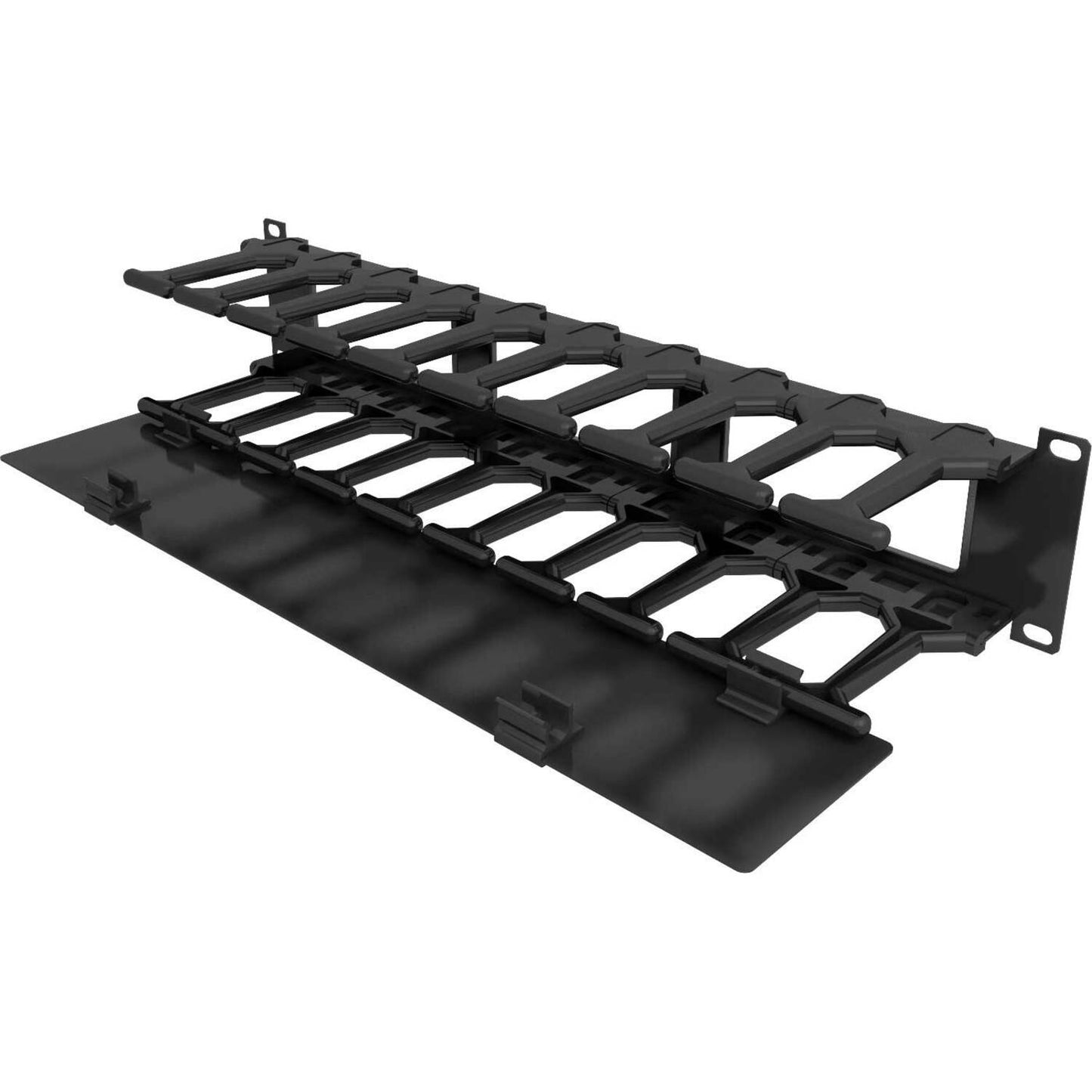Main Image for Vertiv 2U x 4" Horizontal Cable Manager, Single-Sided with Cover