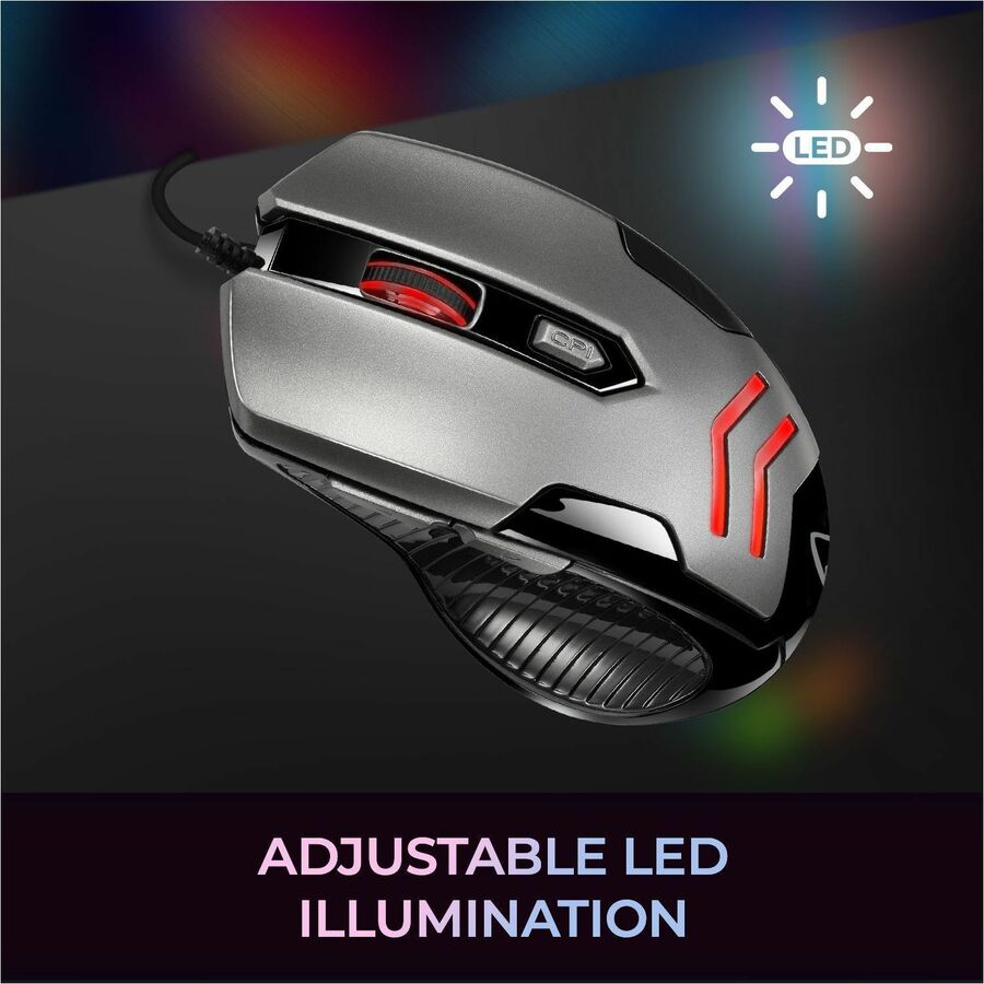 Alternate-Image5 Image for Adesso Multi-Color 6-Button Gaming Mouse