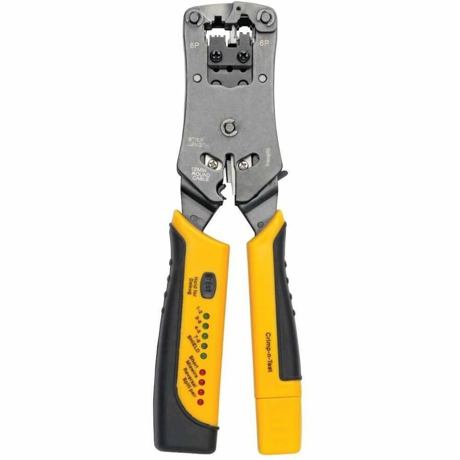 Alternate-Image2 Image for Eaton Tripp Lite Series RJ11/RJ12/RJ45 Wire Crimper with Built-in Cable Tester