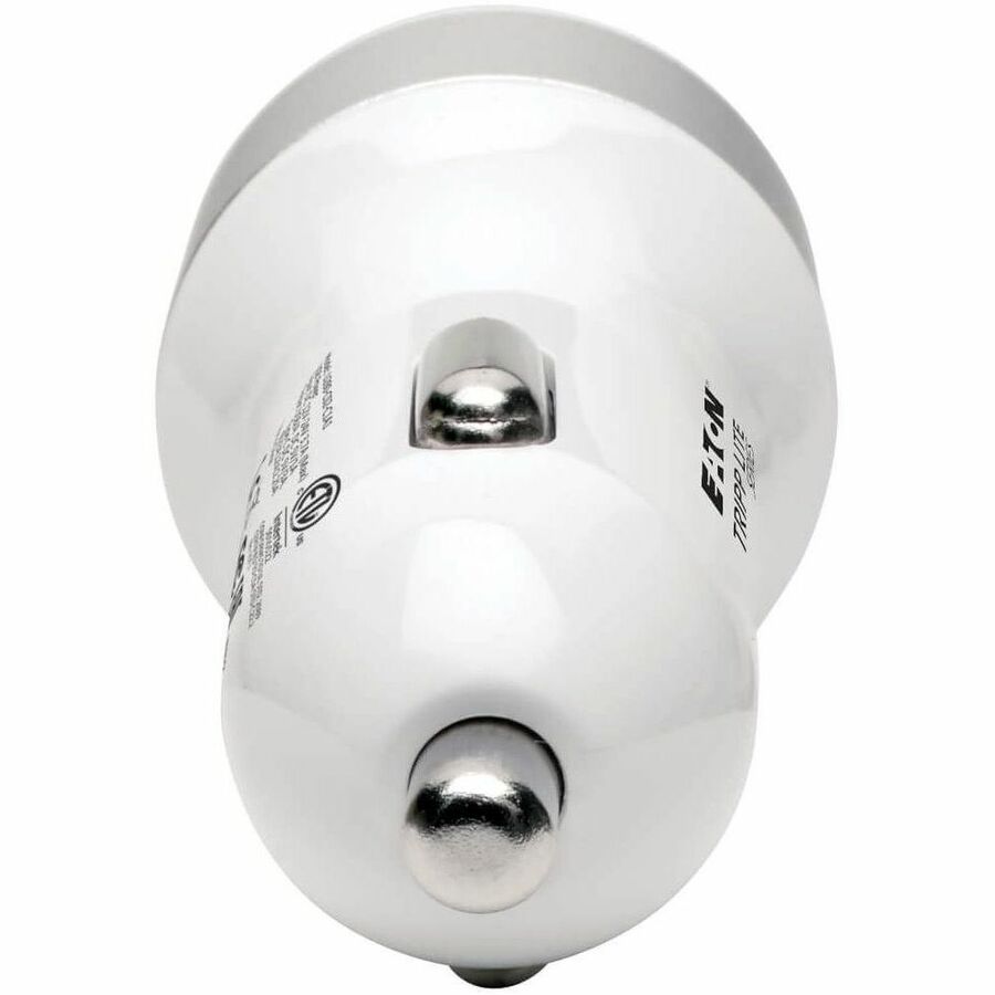 Alternate-Image3 Image for Eaton Tripp Lite Series Dual-Port USB Car Charger with PD Charging - USB Type C (27W) & USB Type A (5V 1A/5W), UL 2089