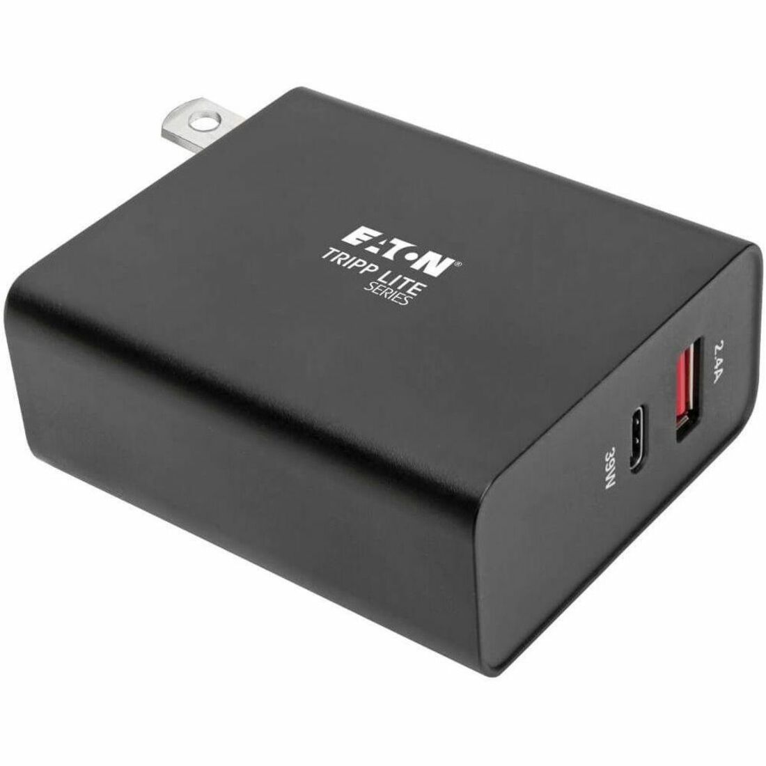 Main Image for Eaton Tripp Lite Series Dual-Port USB Wall Charger with PD Charging - USB-C (39W) & USB-A (5V 2.4A/12W)