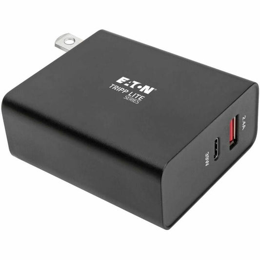 Main Image for Eaton Tripp Lite Series Dual-Port USB Wall Charger with PD Charging - USB-C (39W) & USB-A (5V 2.4A/12W)