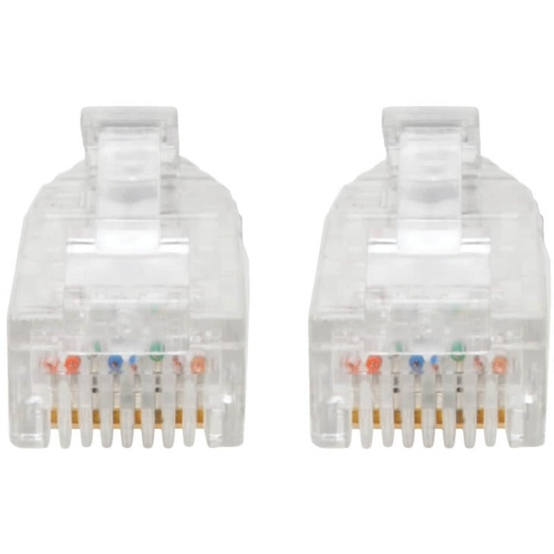 Alternate-Image2 Image for Eaton Tripp Lite Series Cat6 Gigabit Snagless Slim UTP Ethernet Cable (RJ45 M/M), PoE, Black, 2 ft. (0.61 m)