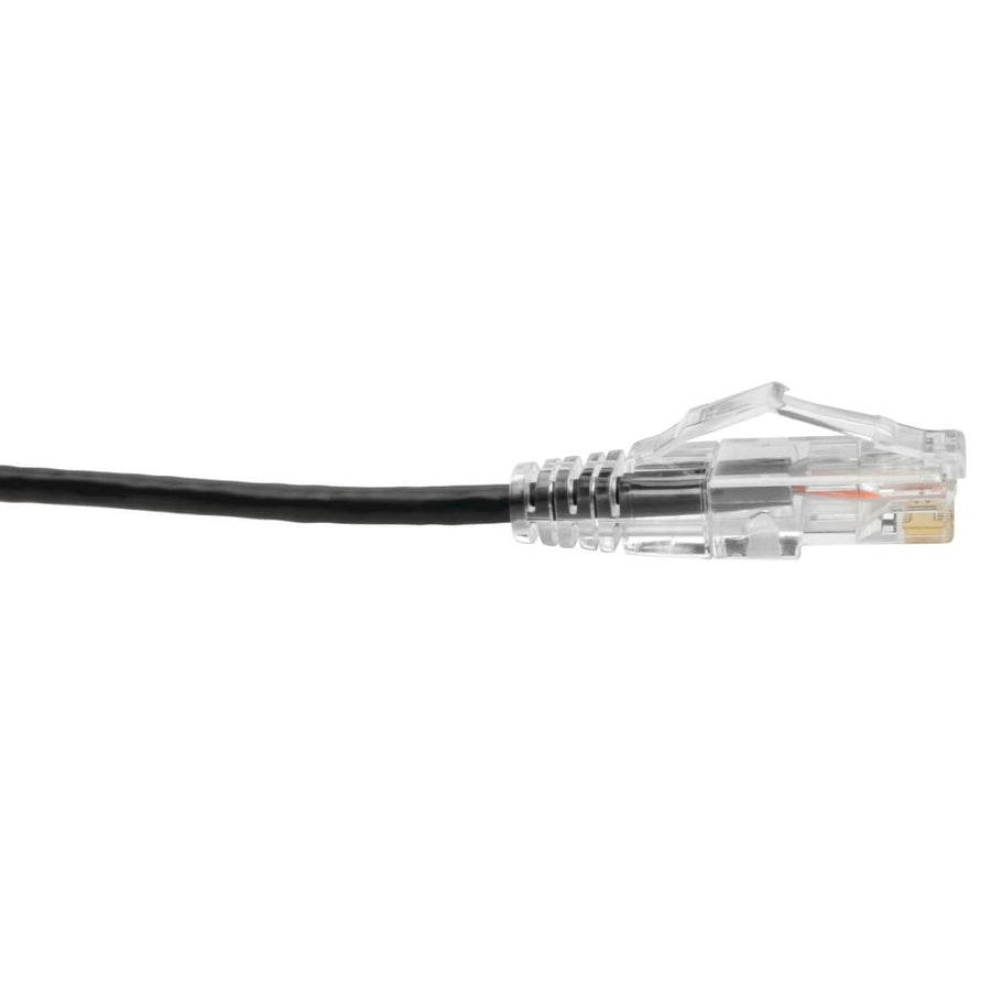 Alternate-Image4 Image for Eaton Tripp Lite Series Cat6 Gigabit Snagless Slim UTP Ethernet Cable (RJ45 M/M), PoE, Black, 3 ft. (0.91 m)