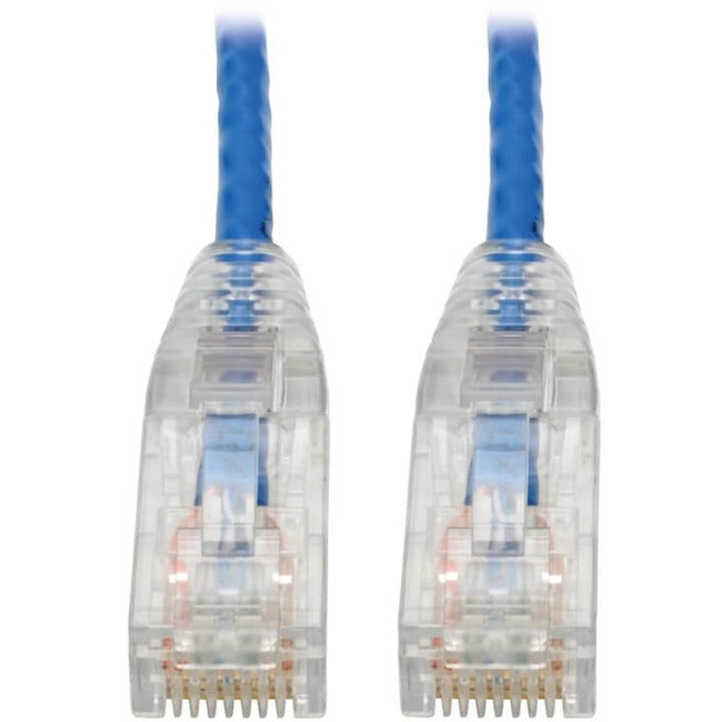 Main Image for Eaton Tripp Lite Series Cat6 Gigabit Snagless Slim UTP Ethernet Cable (RJ45 M/M), PoE, Blue, 7 ft. (2.13 m)
