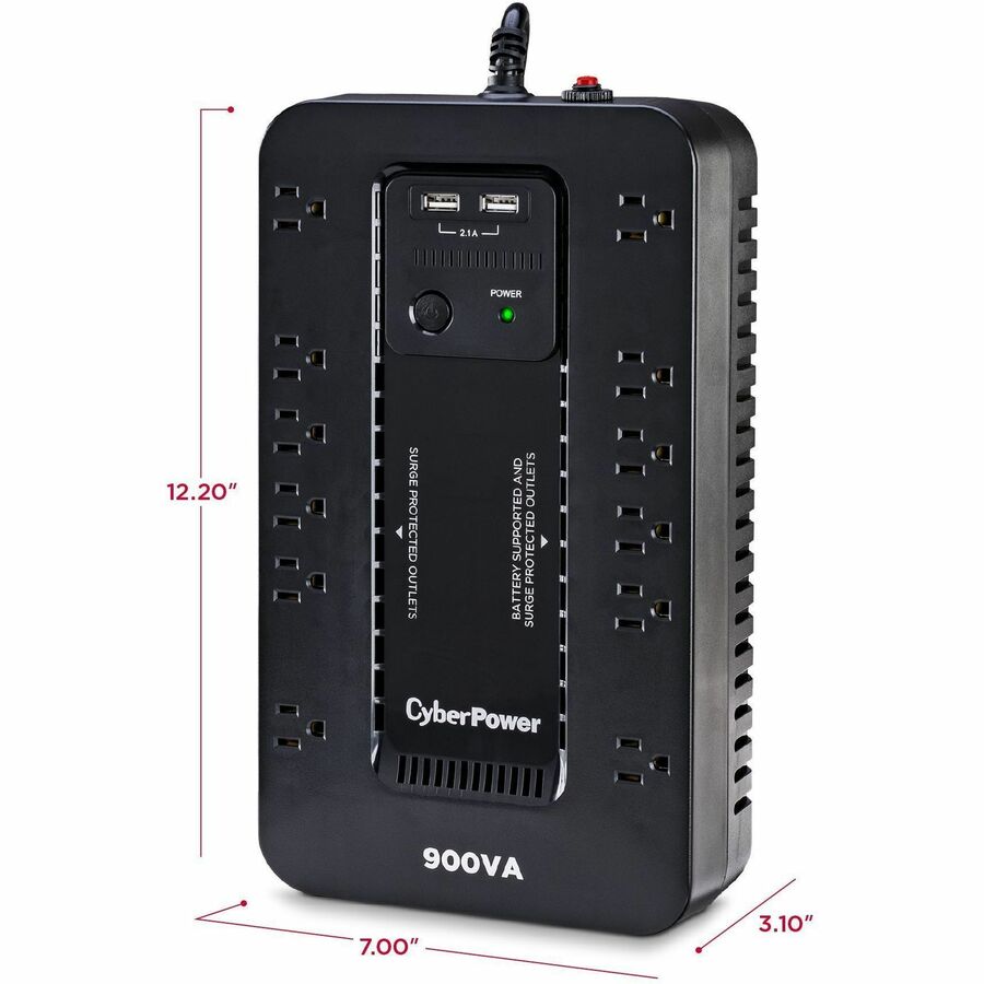 Alternate-Image2 Image for CyberPower ST900U Standby UPS Systems