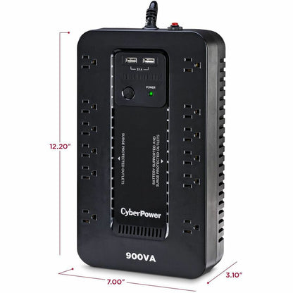 Alternate-Image2 Image for CyberPower ST900U Standby UPS Systems