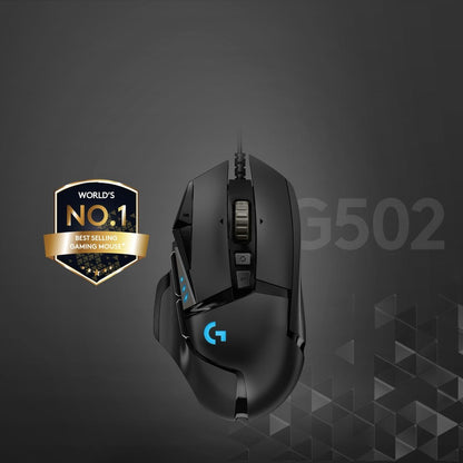 Alternate-Image1 Image for Logitech G502 HERO High Performance Gaming Mouse