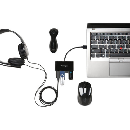 Alternate-Image2 Image for Kensington UH4000 USB 3.0 4-Port Hub