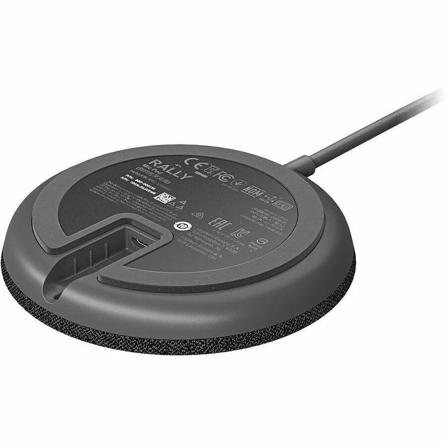 Alternate-Image2 Image for Logitech Rally Mic Pod for Rally, Rally Bar, and Rally Bar Mini, Graphite