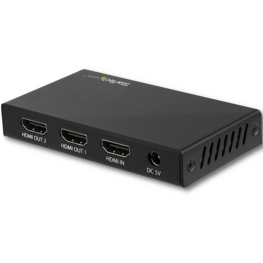 Right Image for StarTech.com 2 Port HDMI Splitter - 4K 60Hz - 1x2 Way HDMI 2.0 Splitter - HDR - ST122HD202