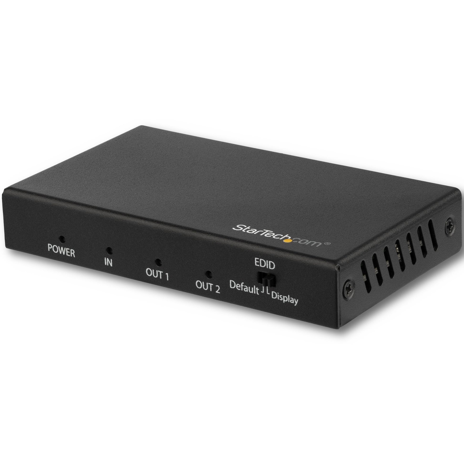Main Image for StarTech.com 2 Port HDMI Splitter - 4K 60Hz - 1x2 Way HDMI 2.0 Splitter - HDR - ST122HD202