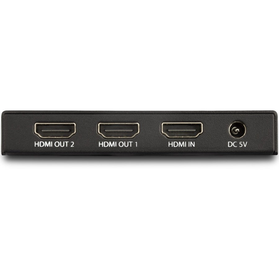 Rear Image for StarTech.com 2 Port HDMI Splitter - 4K 60Hz - 1x2 Way HDMI 2.0 Splitter - HDR - ST122HD202