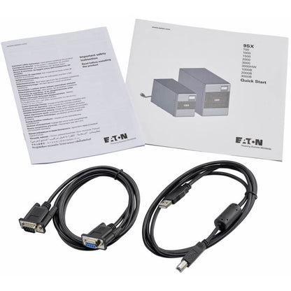 Alternate-Image1 Image for Eaton 9SX 700VA 630W 120V Online Double-Conversion UPS - 6 NEMA 5-15R Outlets, Cybersecure Network Card Option, Extended Run, Tower