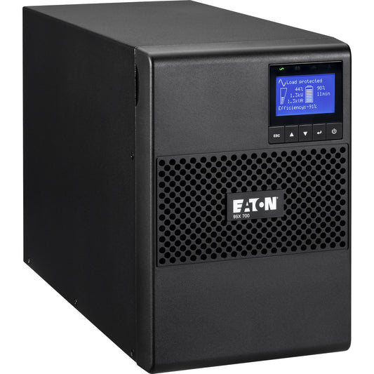 Main Image for Eaton 9SX 700VA 630W 120V Online Double-Conversion UPS - 6 NEMA 5-15R Outlets, Cybersecure Network Card Option, Extended Run, Tower