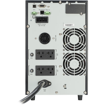 Rear Image for Eaton 9SX 3000VA 2700W 120V Online Double-Conversion UPS - 4 NEMA 5-20R, 1 L5-30R Outlets, Cybersecure Network Card Option, Extended Run, Tower