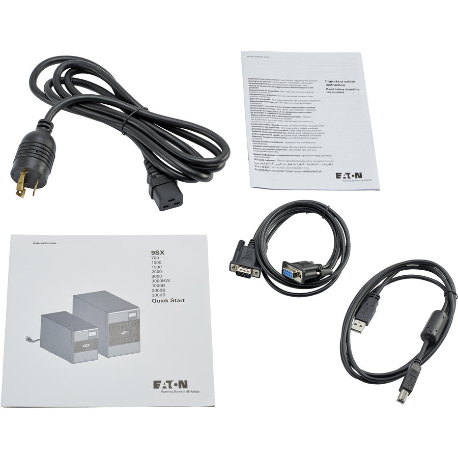 Alternate-Image3 Image for Eaton 9SX 3000VA 2700W 120V Online Double-Conversion UPS - 4 NEMA 5-20R, 1 L5-30R Outlets, Cybersecure Network Card Option, Extended Run, Tower