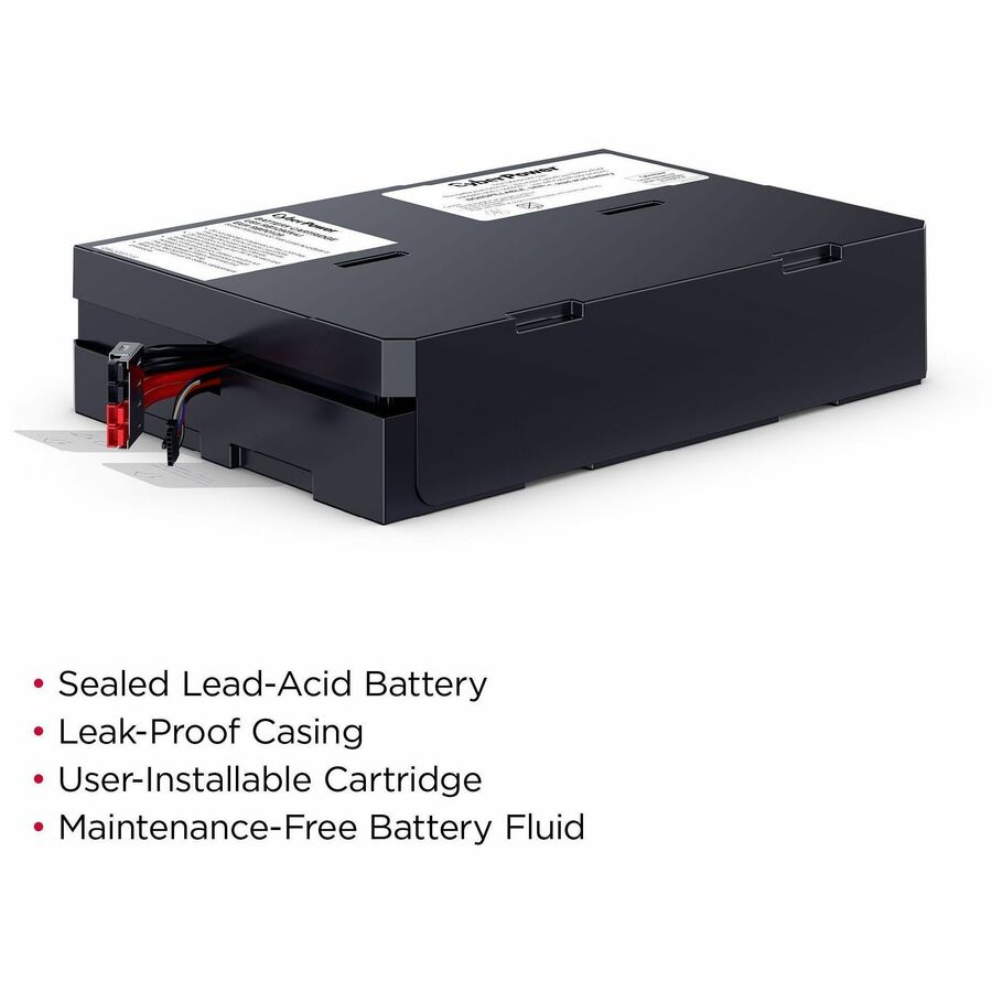 Alternate-Image1 Image for CyberPower RB1290X4J Replacement Battery Cartridge