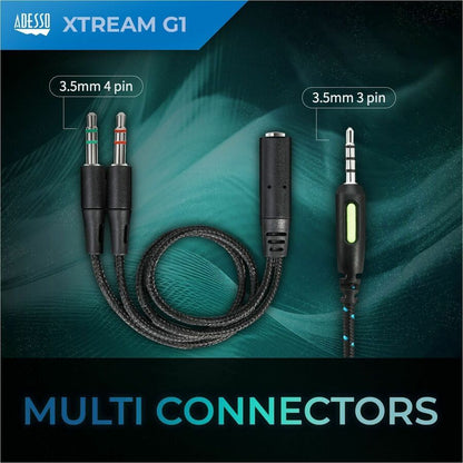 Alternate-Image8 Image for Adesso Stereo Gaming Headset with Microphone