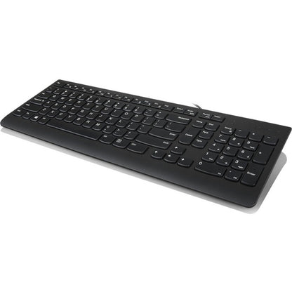 Left Image for Lenovo 300 USB Keyboard - US English